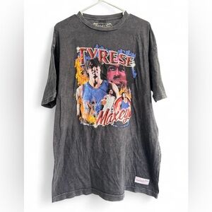 NWT Men's Mitchell & Ness Tyrese Maxey NBA Concert Player T-Shirt XL $48 MSRP